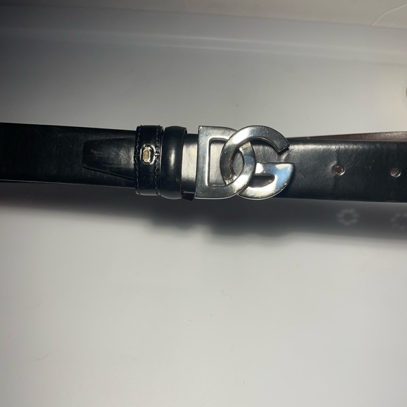 DOLCE  GABANA patent leather belt - Black DOLCE GABANA size 40 main image 5